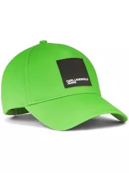 Karl Lagerfeld Jeans бейсболка с логотипом, зеленый
