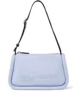 Karl Lagerfeld Jeans дутая сумка на плечо, синий