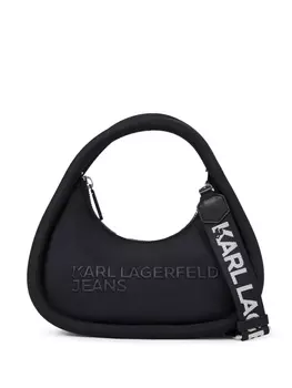 Karl Lagerfeld Jeans дутая сумка-тоут, черный