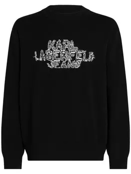 Karl Lagerfeld Jeans фирменная толстовка, черный
