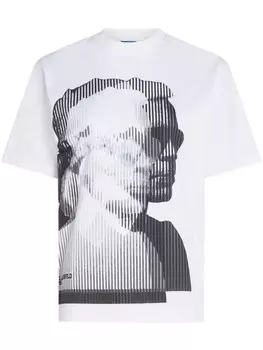 Karl Lagerfeld Jeans футболка с принтом, белый