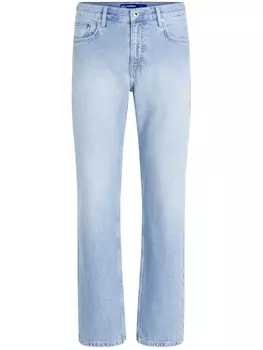 Karl Lagerfeld Jeans прямые джинсы средней посадки, синий