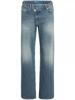 Karl Lagerfeld Jeans прямые джинсы средней посадки, синий
