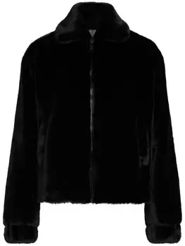 Karl Lagerfeld Jeans шуба из искусственного меха, черный