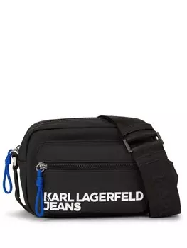 Karl Lagerfeld Jeans сумка через плечо с практичным покрытием, черный