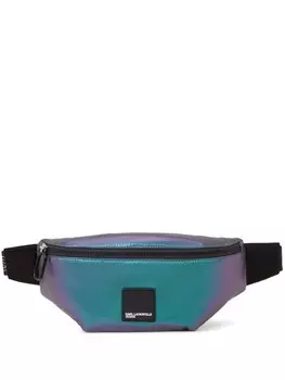 Karl Lagerfeld Jeans сумка на пояс Urban Iridescent, синий