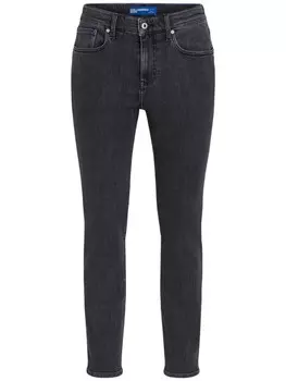 Karl Lagerfeld Jeans узкие джинсы средней посадки, черный