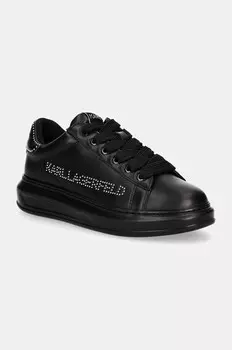 Karl Lagerfeld KAPRI MENS кожаные кроссовки, черный