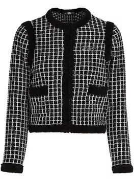 Karl Lagerfeld кардиган с логотипом, черный