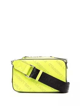 Karl Lagerfeld каркасная сумка K/Punched, желтый