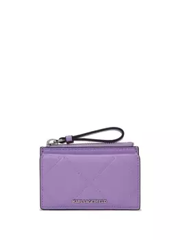 Karl Lagerfeld картхолдер K/Skuare на молнии, фиолетовый