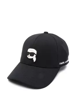 Karl Lagerfeld кепка Ikon Karl, черный