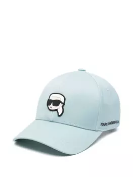 Karl Lagerfeld кепка Ikon Karl, зеленый