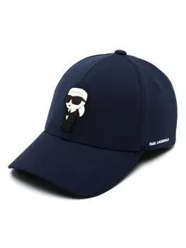 Karl Lagerfeld кепка K/Ikonik, синий