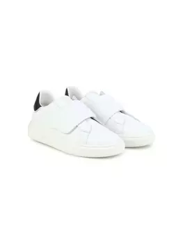 Karl Lagerfeld Kids кроссовки на липучках, белый