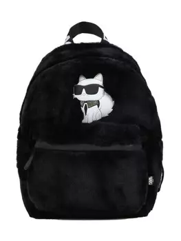 Karl Lagerfeld Kids рюкзак со стразами, черный