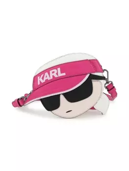 Karl Lagerfeld Kids сумка через плечо Karl, белый