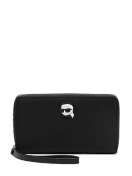 Karl Lagerfeld кошелек K/Ikonik 2.0 с логотипом, черный
