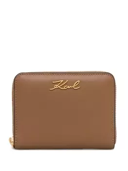 Karl Lagerfeld кошелек K/Signature, коричневый