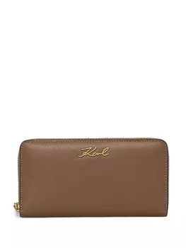Karl Lagerfeld кошелек K/Signature, коричневый