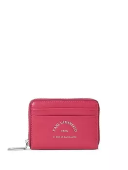 Karl Lagerfeld кошелек RSG с логотипом, розовый