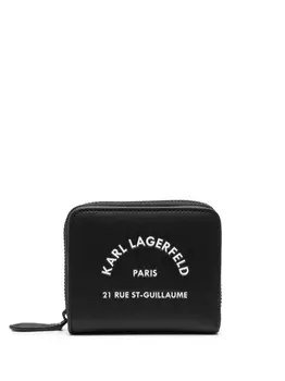 Karl Lagerfeld кошелек с логотипом, черный
