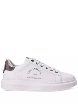 Karl Lagerfeld кожаные кеды Rue St-Guillaume Kapri, белый