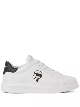 Кроссовки Karl Lagerfeld Ikonik NFT Kapri, светло-серый/черный