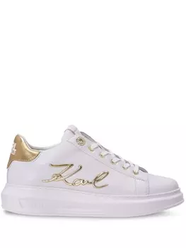 Кроссовки Karl Lagerfeld Kapri Karl Ikonic, белый/золотой