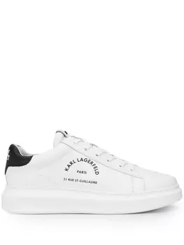Кроссовки Karl Lagerfeld Rue St-Guillaume Kapri, белый/черный
