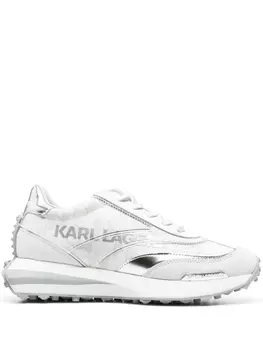 Karl Lagerfeld кроссовки с логотипом, белый