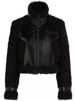 Karl Lagerfeld куртка из шерпы, черный