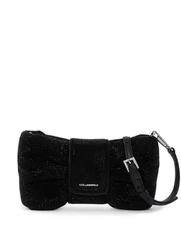 Karl Lagerfeld маленькая сумка через плечо Bow, черный