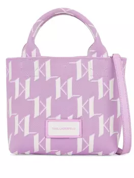 Karl Lagerfeld маленькая сумка K/Monogram, розовый