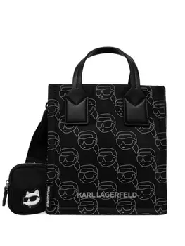 Karl Lagerfeld маленькая сумка-тоут Ikon Square, черный