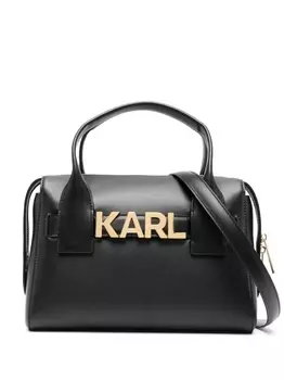 Karl Lagerfeld маленькая сумка-тоут K/Letters, черный
