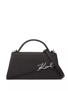 Karl Lagerfeld маленькая сумка-тоут K/Signature, черный