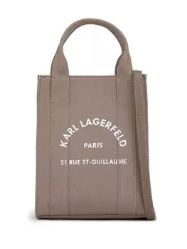 Karl Lagerfeld маленькая сумка-тоут RSG Square, серый