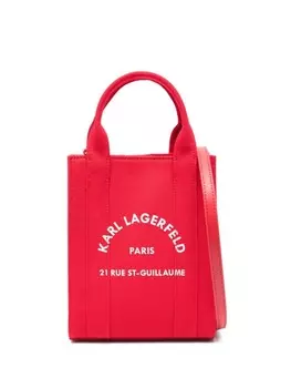 Karl Lagerfeld маленькая сумка-тоут Rue St-Guillaume, красный