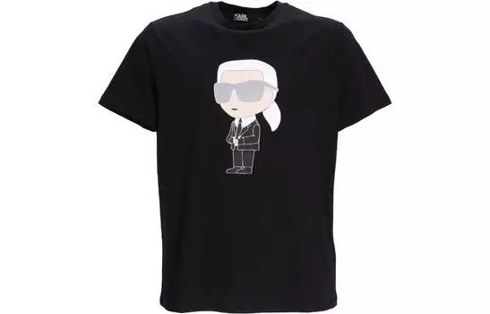 KARL LAGERFELD Мужская футболка, цвет Black