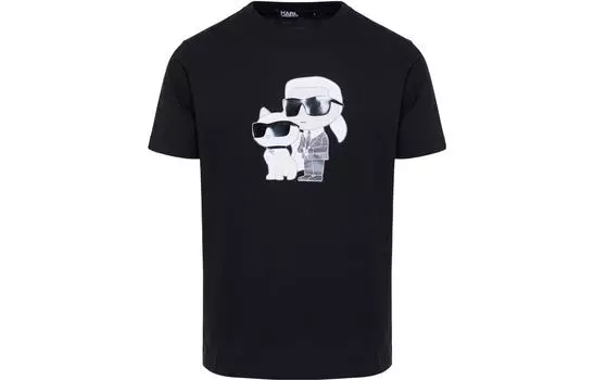 KARL LAGERFELD Мужская футболка, цвет Black