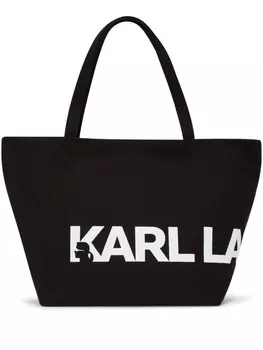 Karl Lagerfeld объемная сумка-тоут Essential с логотипом