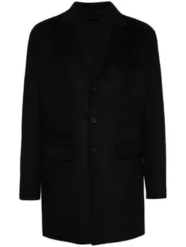 Karl Lagerfeld однобортное пальто, черный