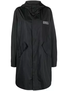 Karl Lagerfeld парка Ikonik 2.0, черный