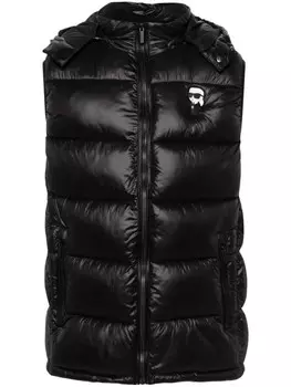 Karl Lagerfeld пуховик Ikonik Karl, черный