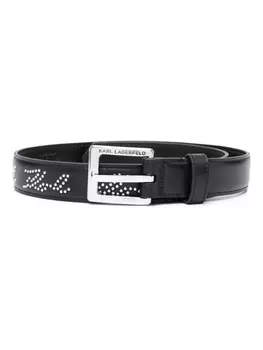 Karl Lagerfeld ремень K/Signature Rocky, черный