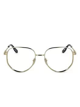 Karl Lagerfeld round-frame очки, золотой