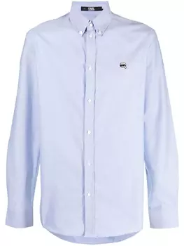 Karl Lagerfeld рубашка Ikonik 2.0, синий