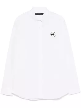 Karl Lagerfeld рубашка Ikonik Karl, белый