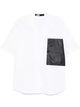 Karl Lagerfeld рубашка в стиле casual, белый